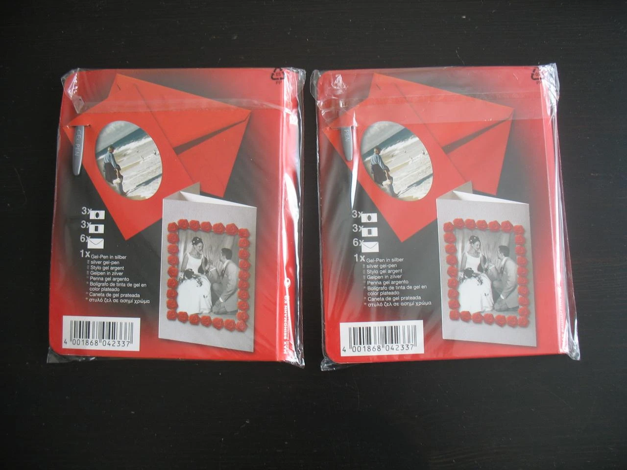 LOTE DE 2 PAQUETES DE TARJETAS DOBLES - MAX BRINGMANN - NUEVO - n°57 – photo 2